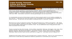 Desktop Screenshot of logantazewellgenealogy.com
